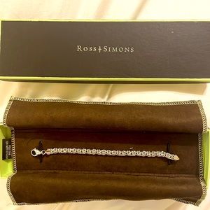 Ross Simons 7inch sterling silver bracelet